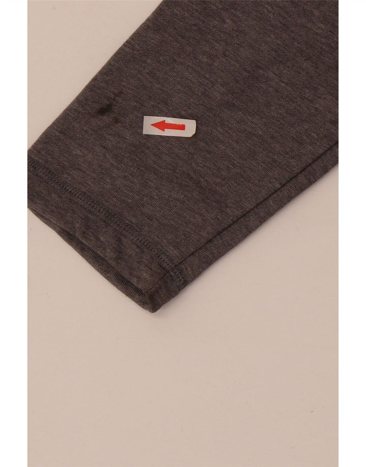 Champion Veste de survêtement graphique pour femme UK 14 Gris moyen Coton