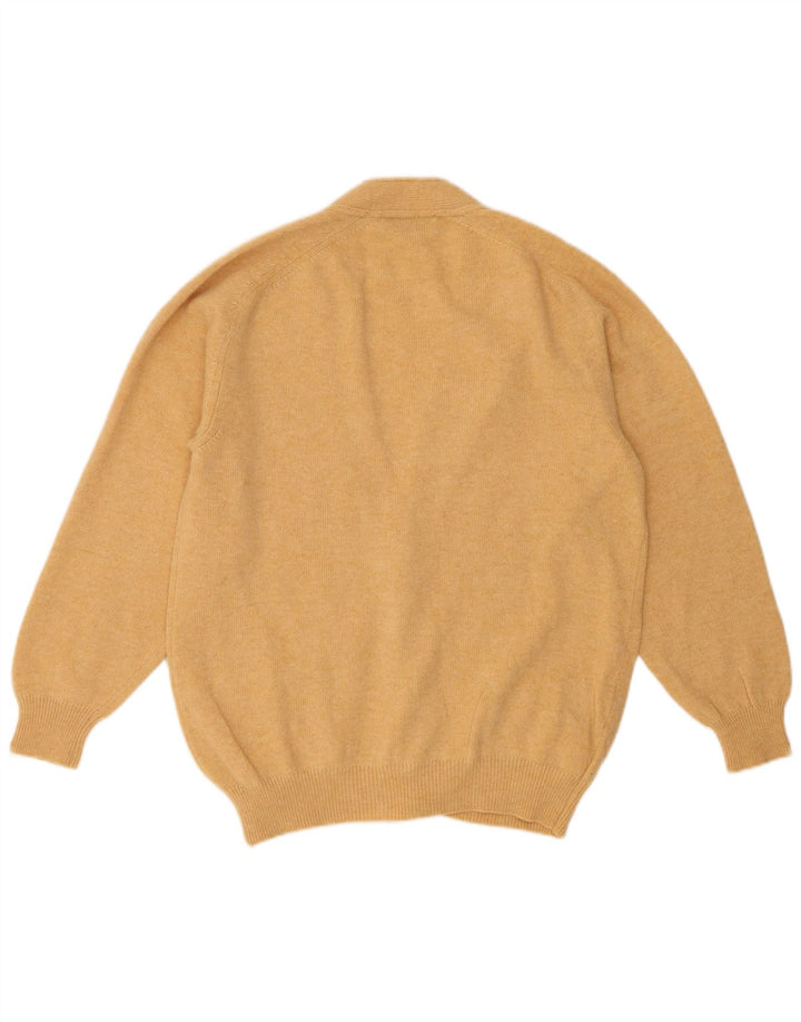 BRUNELLA GORI Pull cardigan pour femme UK 14 Large Beige