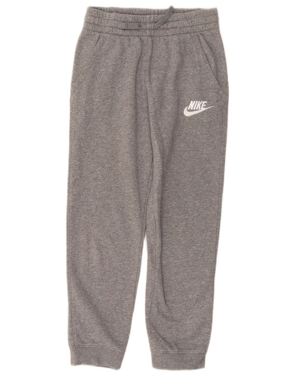 NIKE Pantalon de Survêtement Garçon Joggers 10-11 ans Gris Moyen Coton