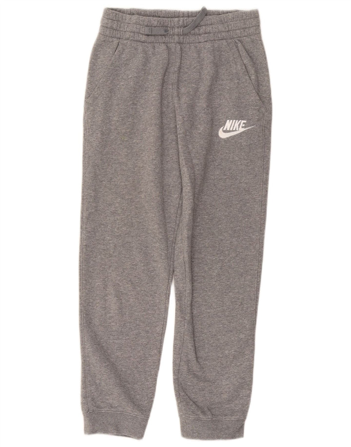 NIKE Pantalon de Survêtement Garçon Joggers 10-11 ans Gris Moyen Coton