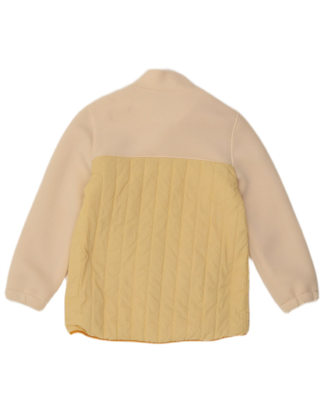 Zara Veste matelassée fille 9-10 ans Jaune Colourblock Polyamide