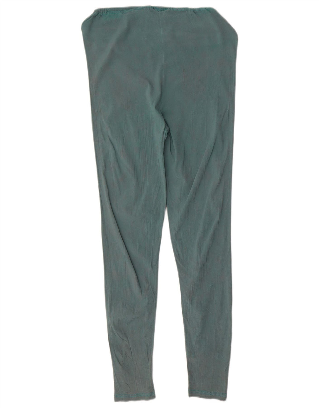 Par Avion Leggings Femme UK 10 Small Vert Acétate