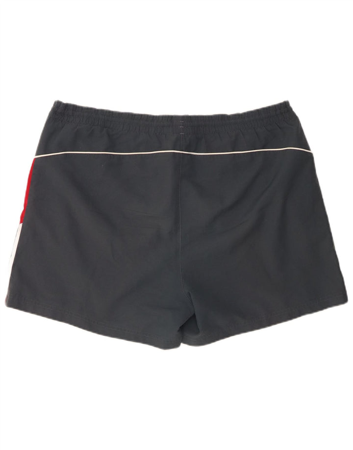 Adidas Short de sport pour homme 2XL Gris Colorblock