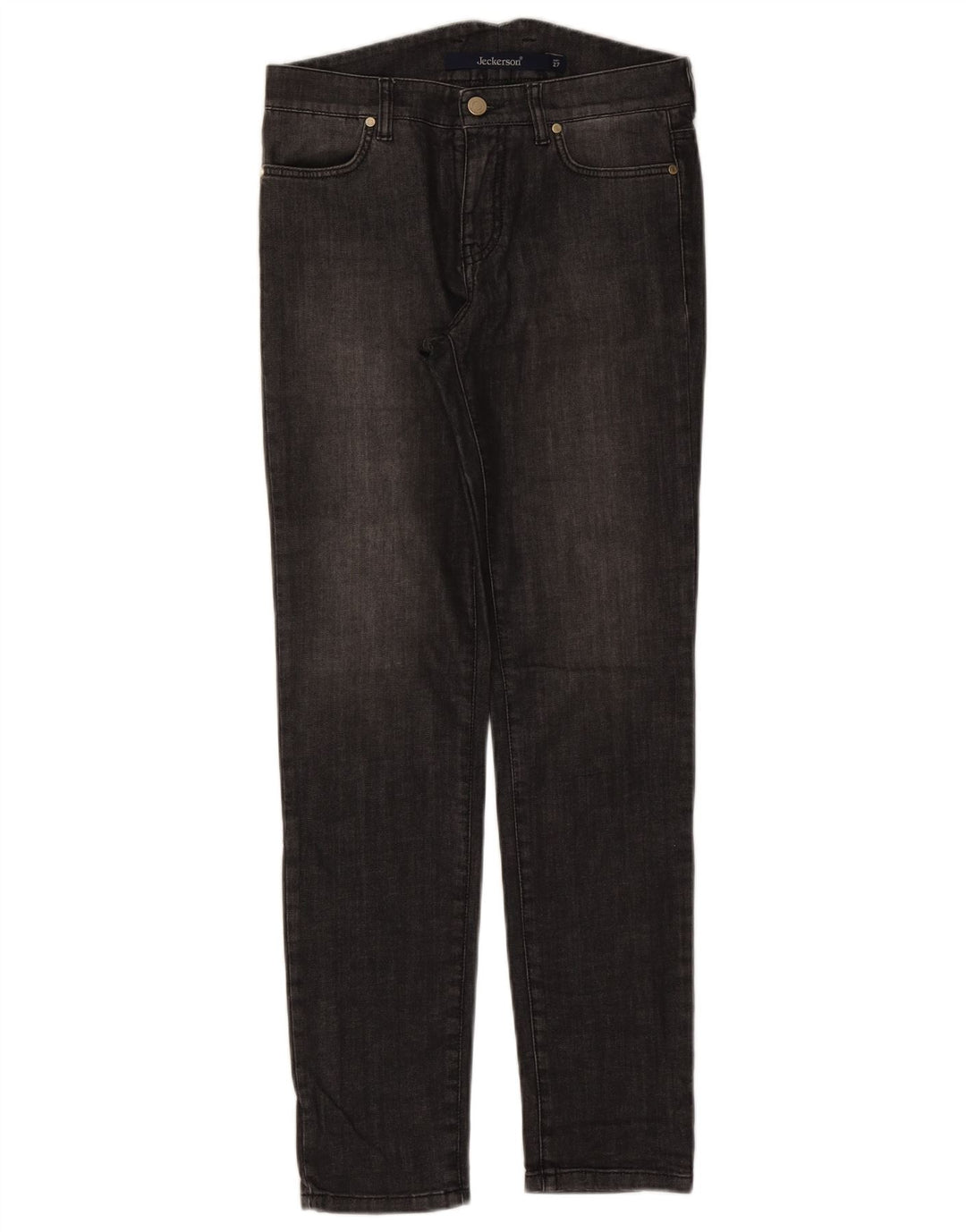 Jeckerson Jean Slim Femme W27 L29 Coton Noir