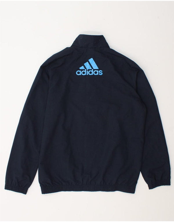 Adidas Veste de Survêtement Graphique Garçon 13-14 Ans Bleu Marine Colorblock