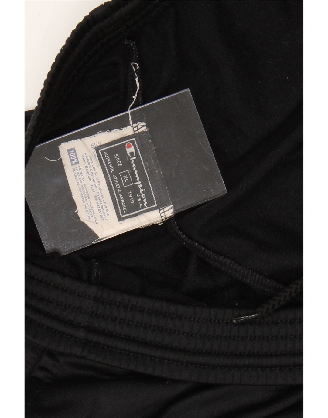 CHAMPION Pantalon de Survêtement Homme XL Noir Polyester