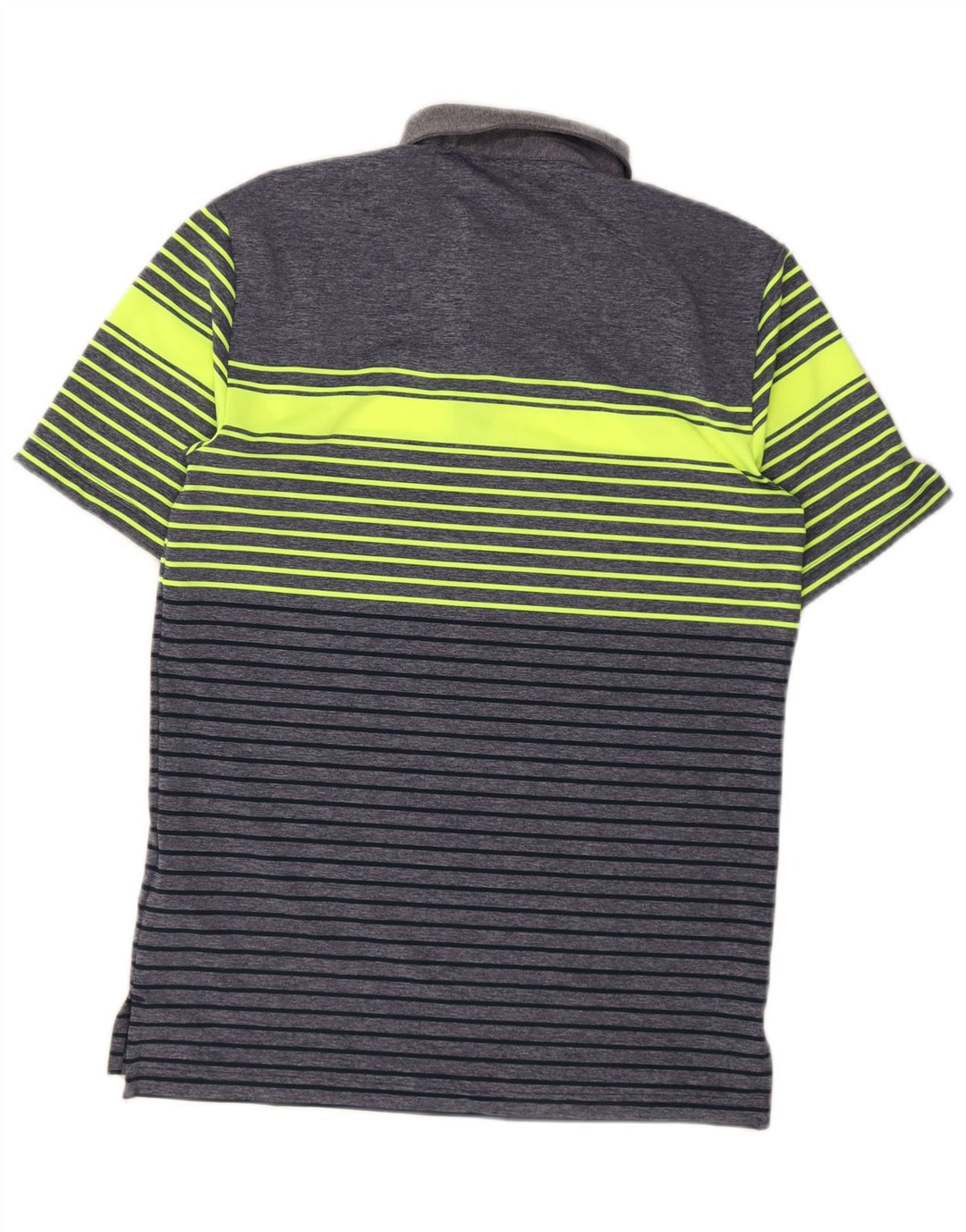 Adidas Polo Homme XS Bleu Marine Rayé Polyester