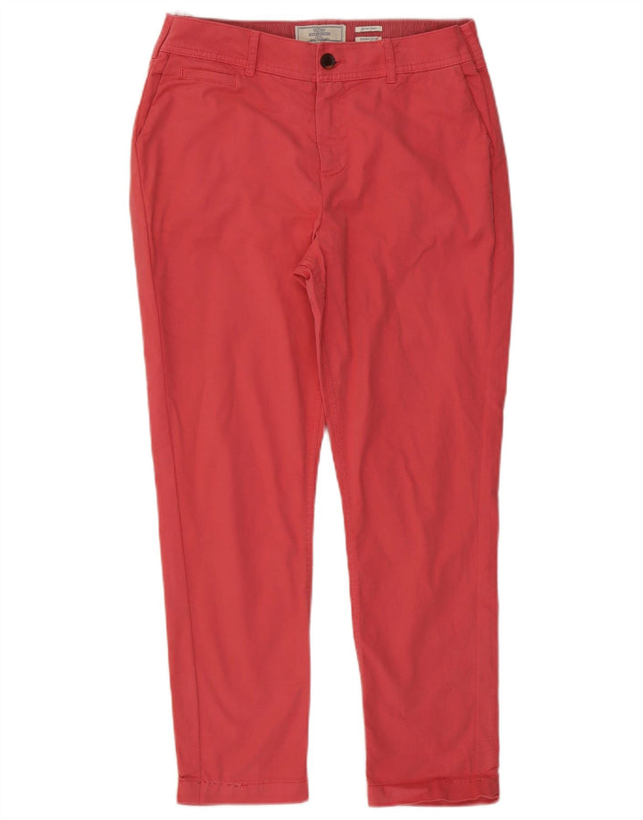 Fat Face Pantalon Chino Slim Devon Femme W30 L26 Rouge
