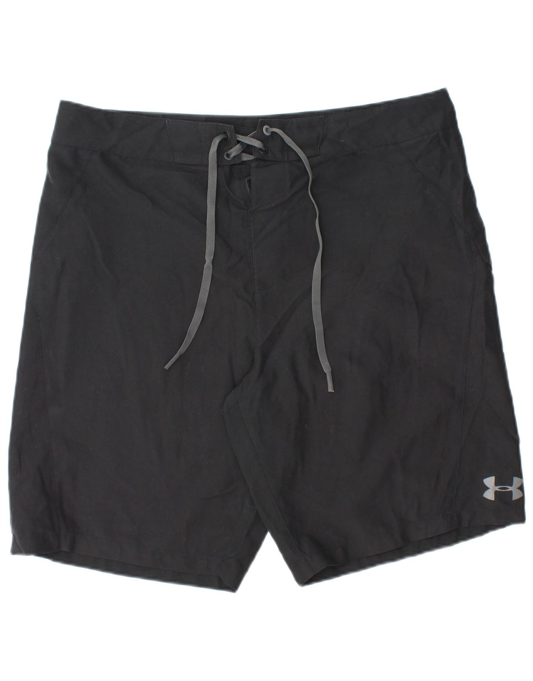UNDER ARMOUR Short de bain Heat Gear coupe ample pour homme Noir Taille L
