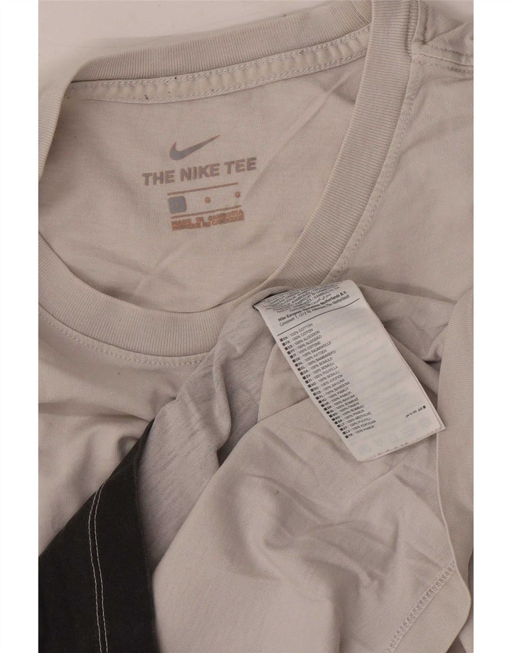 Nike T-Shirt Homme Haut Large Gris Colorblock