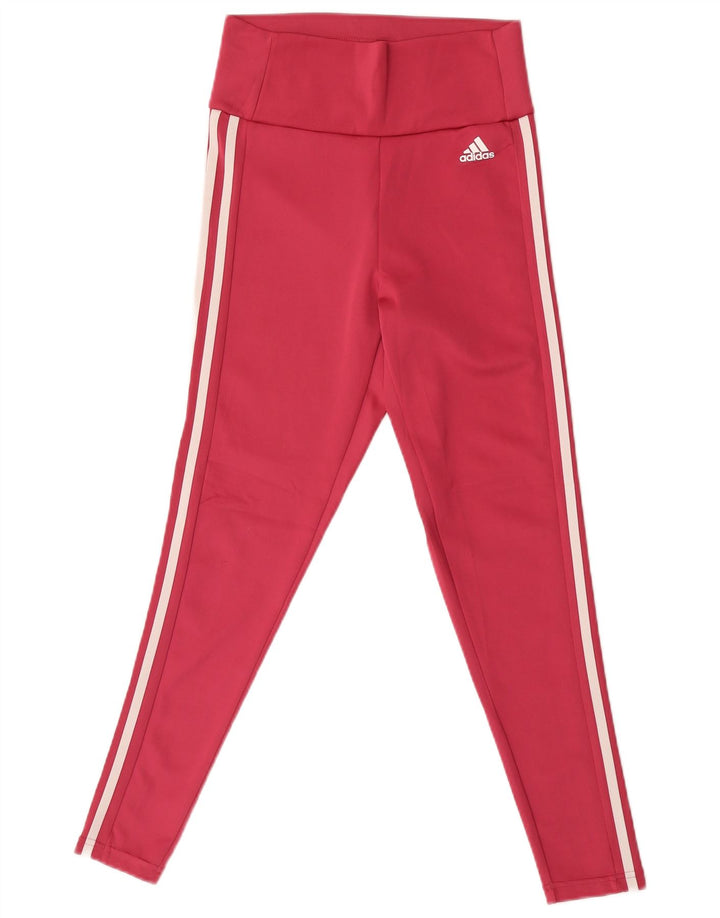 Adidas Leggings Aeroready pour femme UK 8/10 Petit Rose Polyester