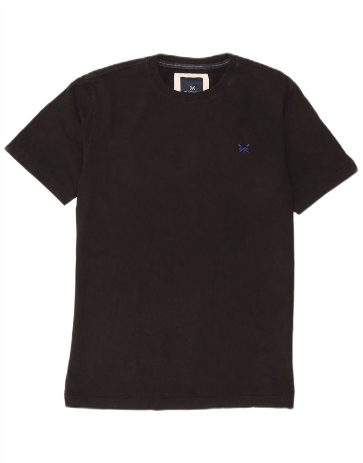Crew Clothing T-Shirt Homme Petit Noir Coton