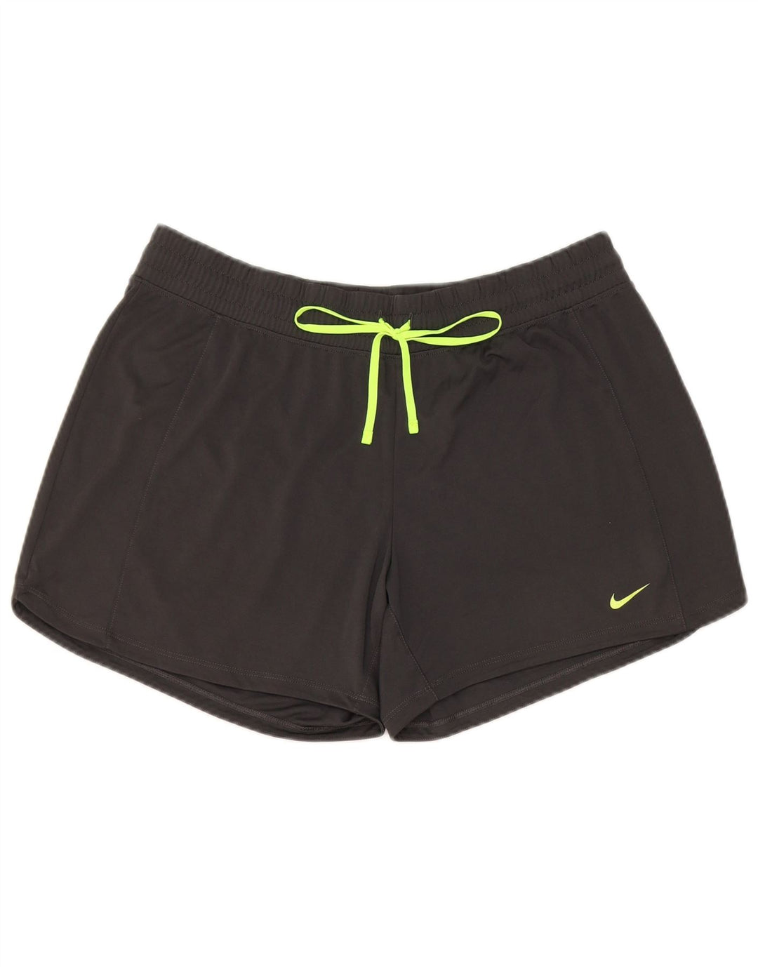 Short de sport Nike pour hommes, grand, gris, polyester