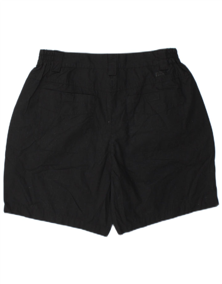 MOUNTAIN WAREHOUSE Womens Casual Shorts UK 12 Medium W30 Black Polyester