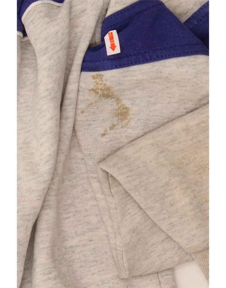 ASICS Veste de survêtement graphique pour hommes XL Gris Colorblock