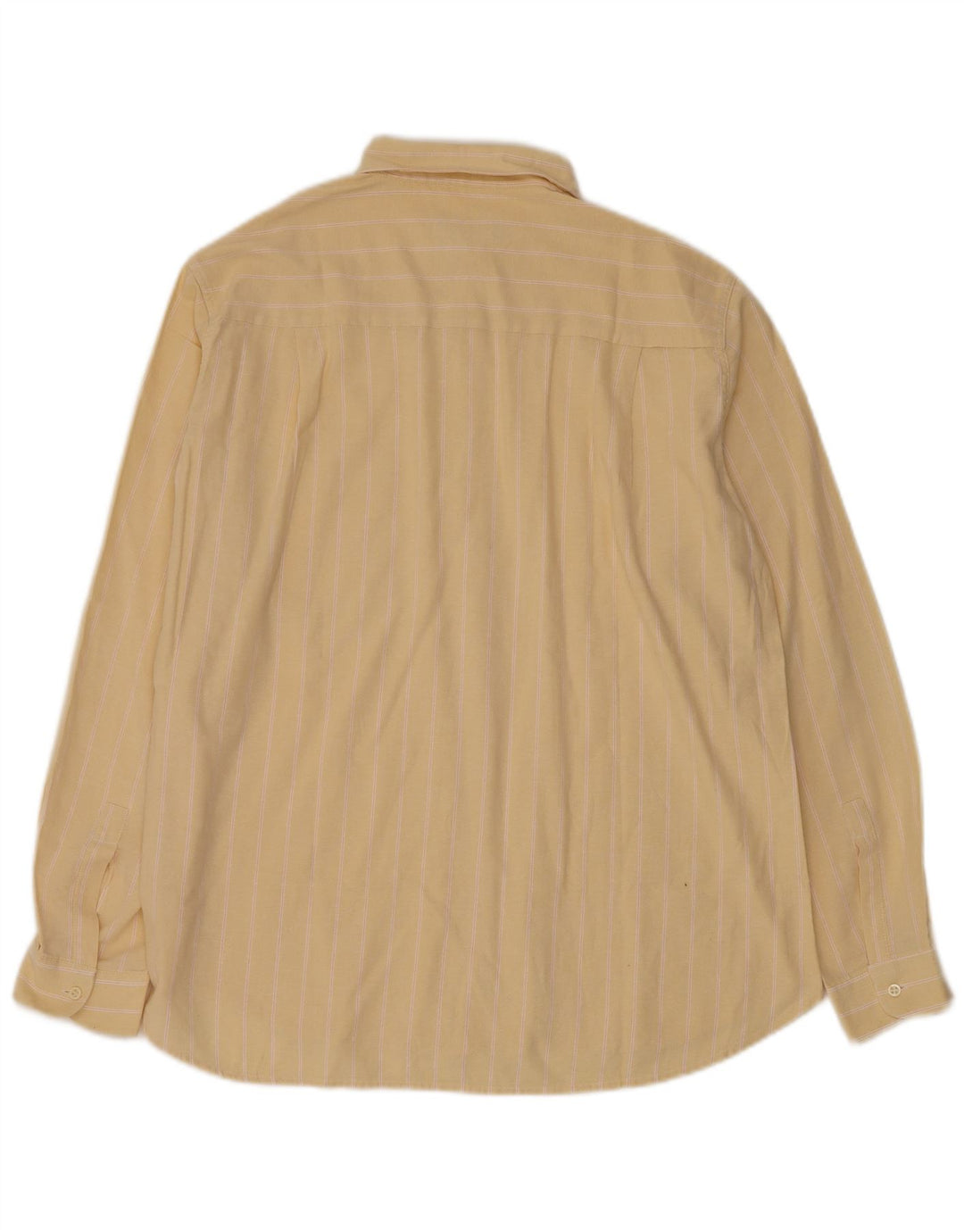 Wrangler Chemise Homme Taille 16 Grande Rayure Jaune