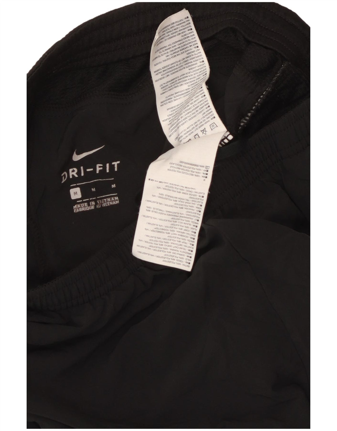 Nike Pantalon de survêtement Dri Fit pour homme Noir moyen Polyester