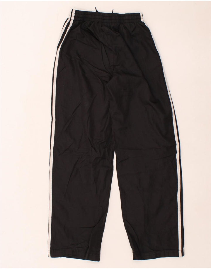ADIDAS Boys Tracksuit Trousers 11-12 Years  Black Polyester Vintage Adidas and Second-Hand Adidas from Messina Hembry 