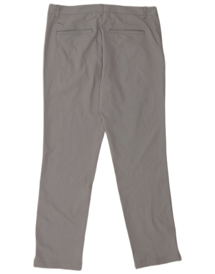 Puma Pantalon Chino Slim Homme W34 L32 Gris Polyester
