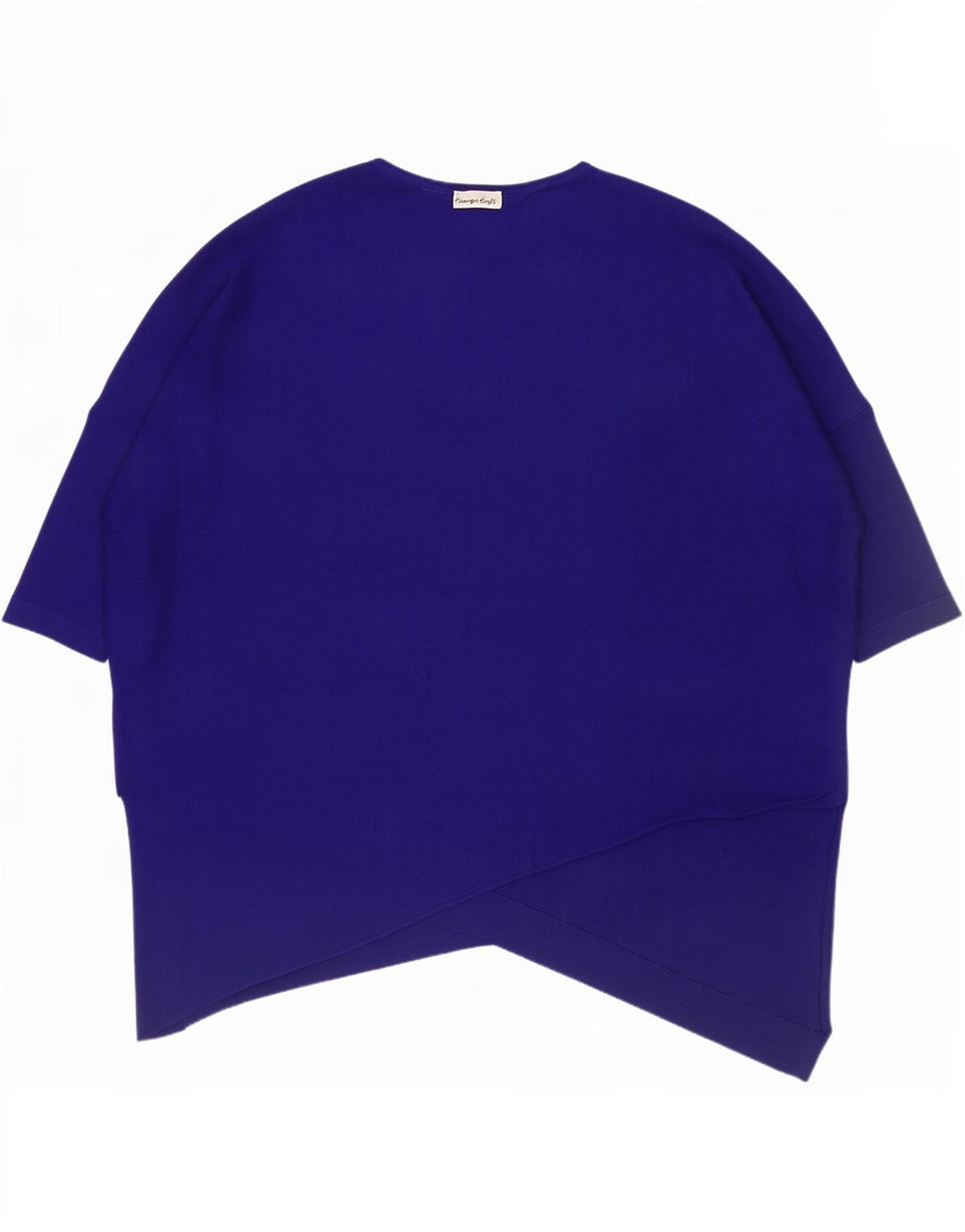 Phase Eight Haut asymétrique surdimensionné pour femme UK 44 Bleu marine moyen
