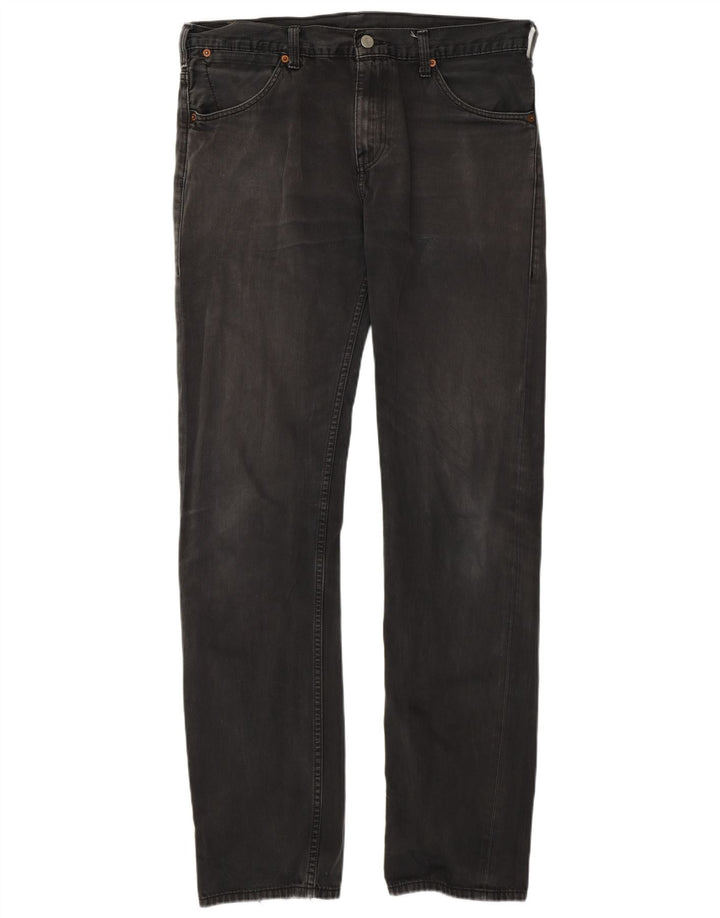 Levi's Jean Droit 504 Homme W33 L34 Gris Coton