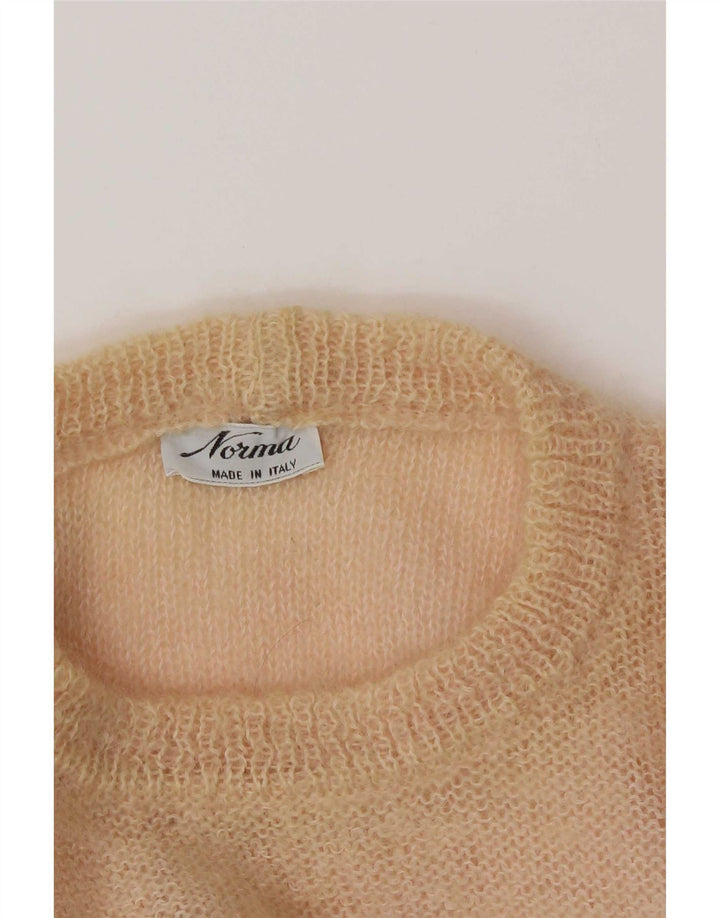 Norma Pull graphique à col rond pour femme IT 42 Bleu moyen Colourblock