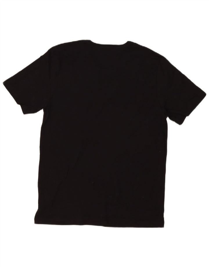 Hugo Boss Hommes T-Shirt Top Large Noir Coton
