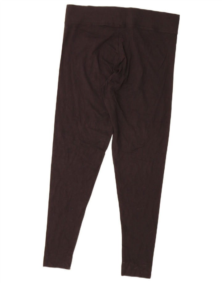 Marks & Spencer Leggings Femme UK 14 Large Noir Viscose