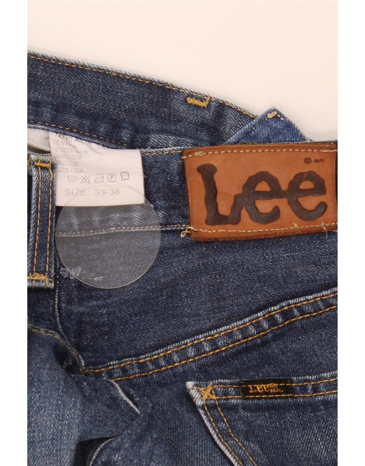 Lee Jean Bootcut Denver Homme W33 L29 Bleu Marine Coton