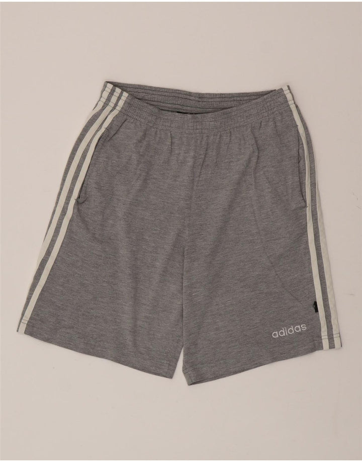 Short de sport Adidas garçon 15-16 ans gris