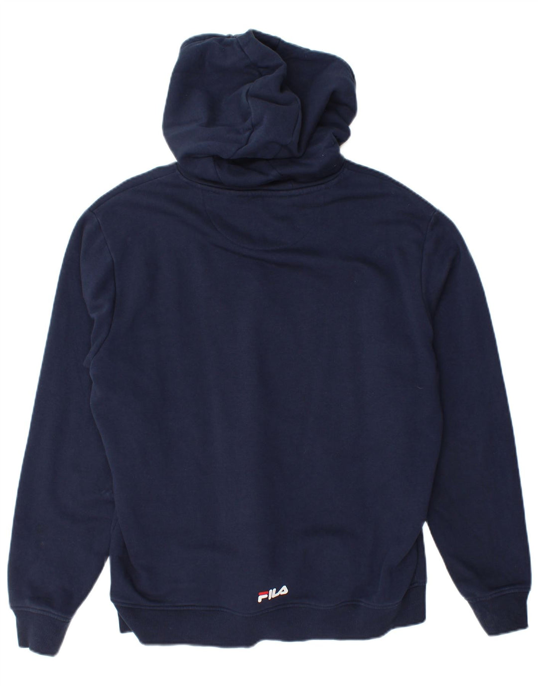 Fila Pull à Capuche Graphique Homme Bleu Marine Moyen Coton