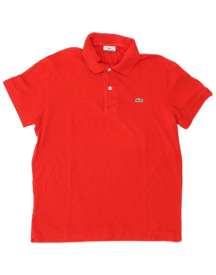 Lacoste Polo Homme Taille 4 Coton Rouge Moyen