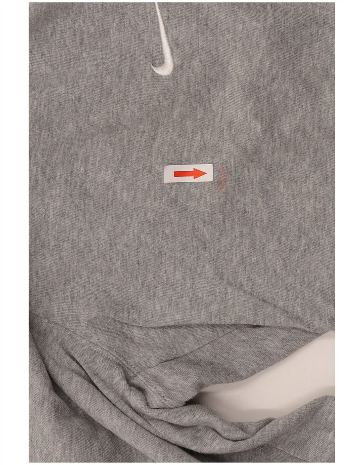 NIKE Short de sport pour femme UK 10 Petit gris moucheté