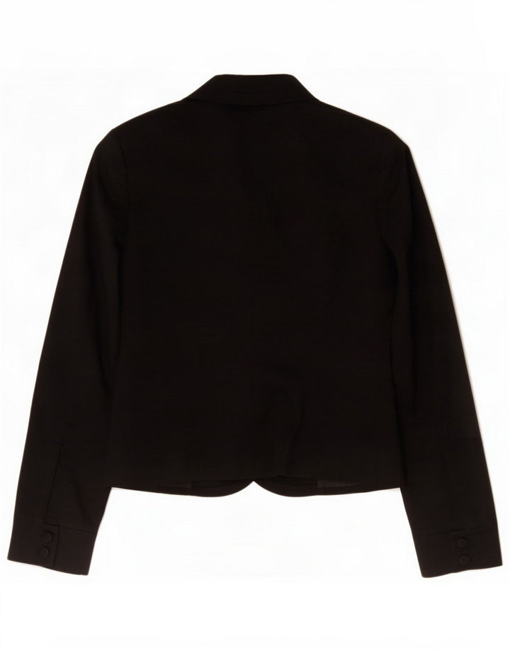 Trussardi Veste Blazer 2 Boutons Femme IT 42 Bleu Marine Moyen