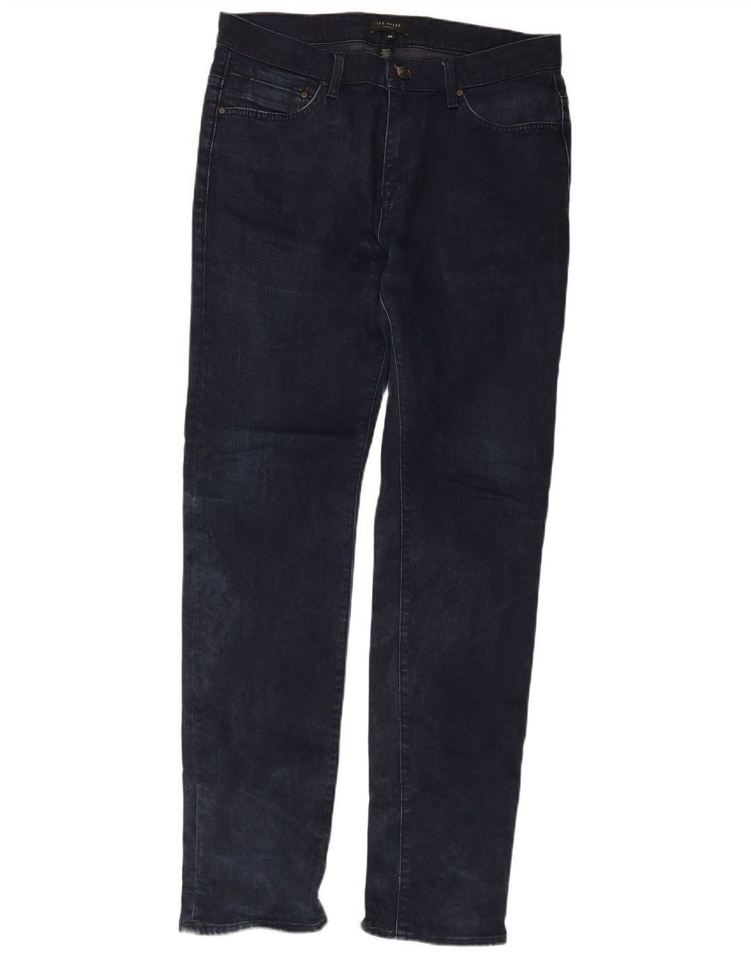 Ted Baker Jean Slim Homme W32 L31 Bleu Marine Coton
