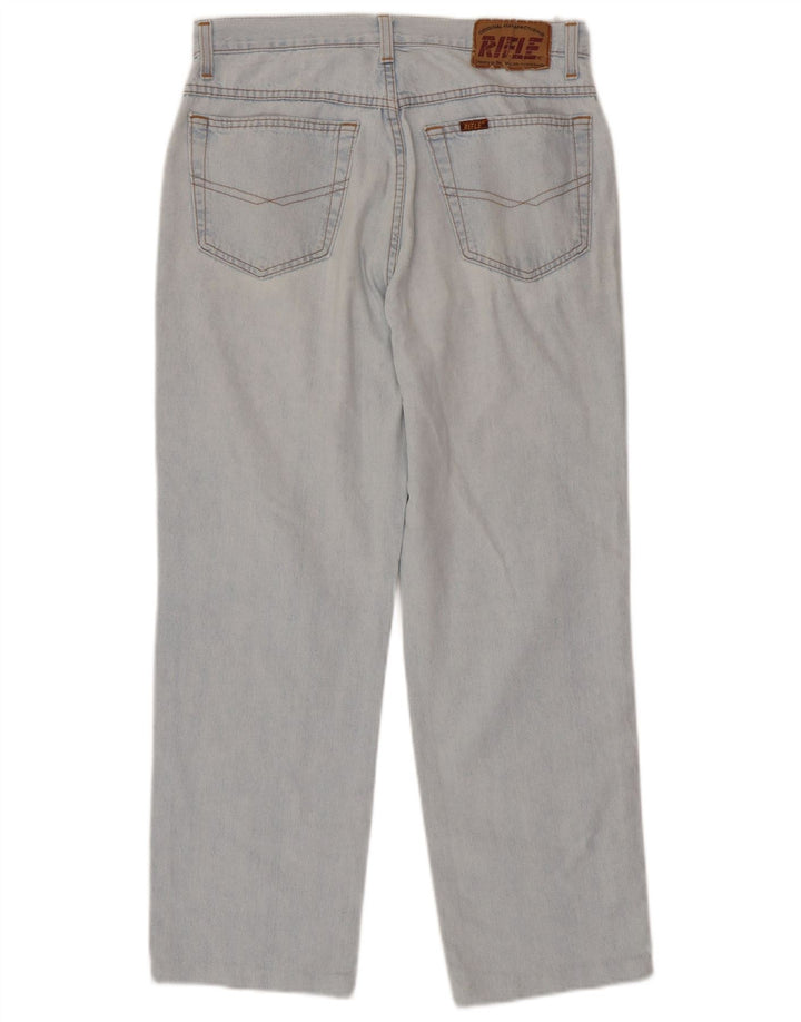 RIFLE Jean droit Femme W32 L27 Bleu Coton