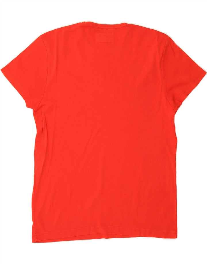 MUSTANG Mens Graphic T-Shirt Top 2XL Red Cotton Vintage Mustang and Second-Hand Mustang from Messina Hembry 