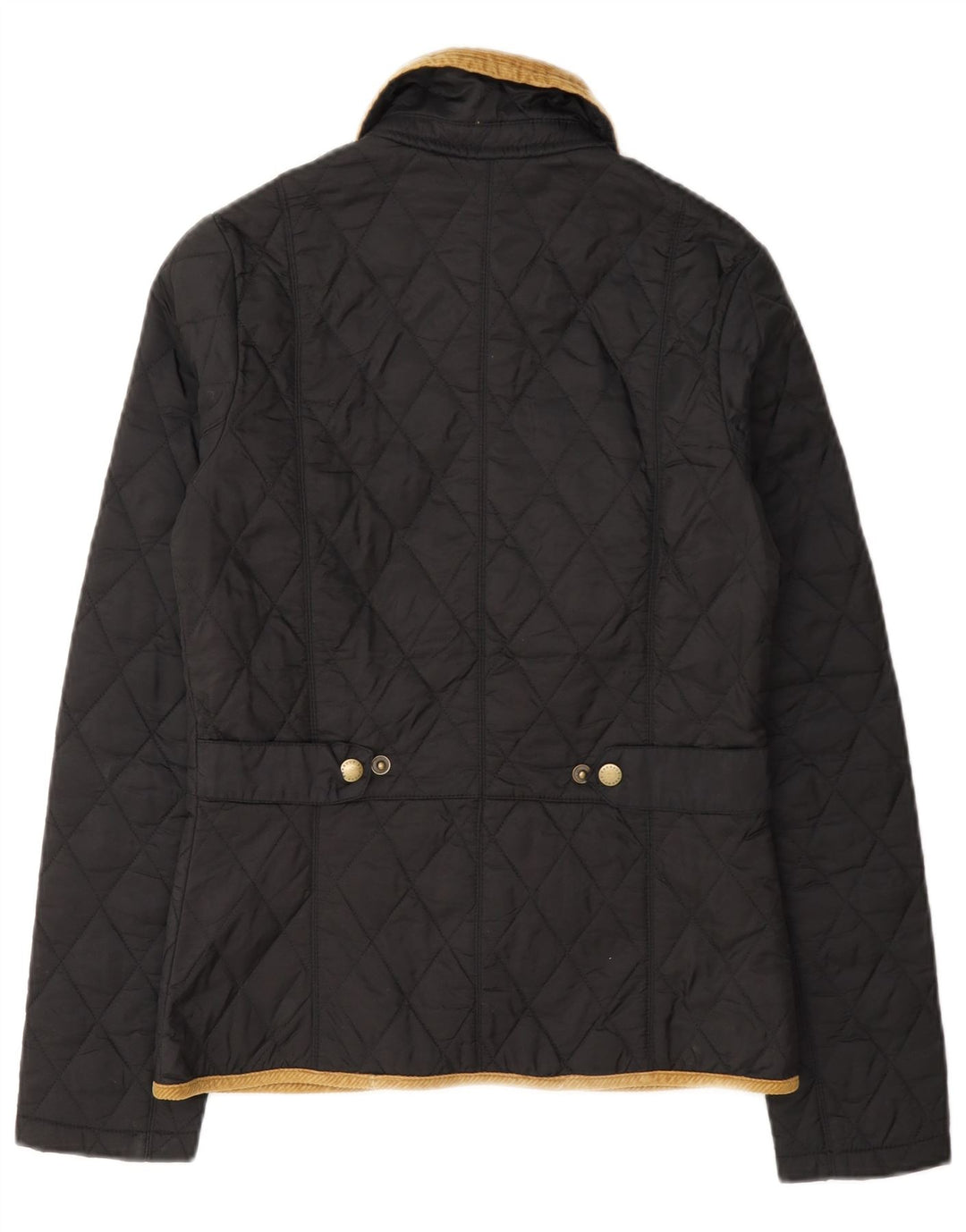 Barbour Veste matelassée pour femme UK 6 XS Gris Colorblock Polyamide