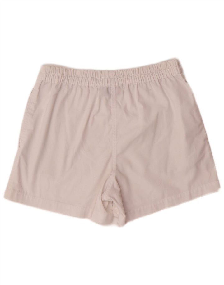 FILA Short de sport homme IT 46 petit blanc polyester