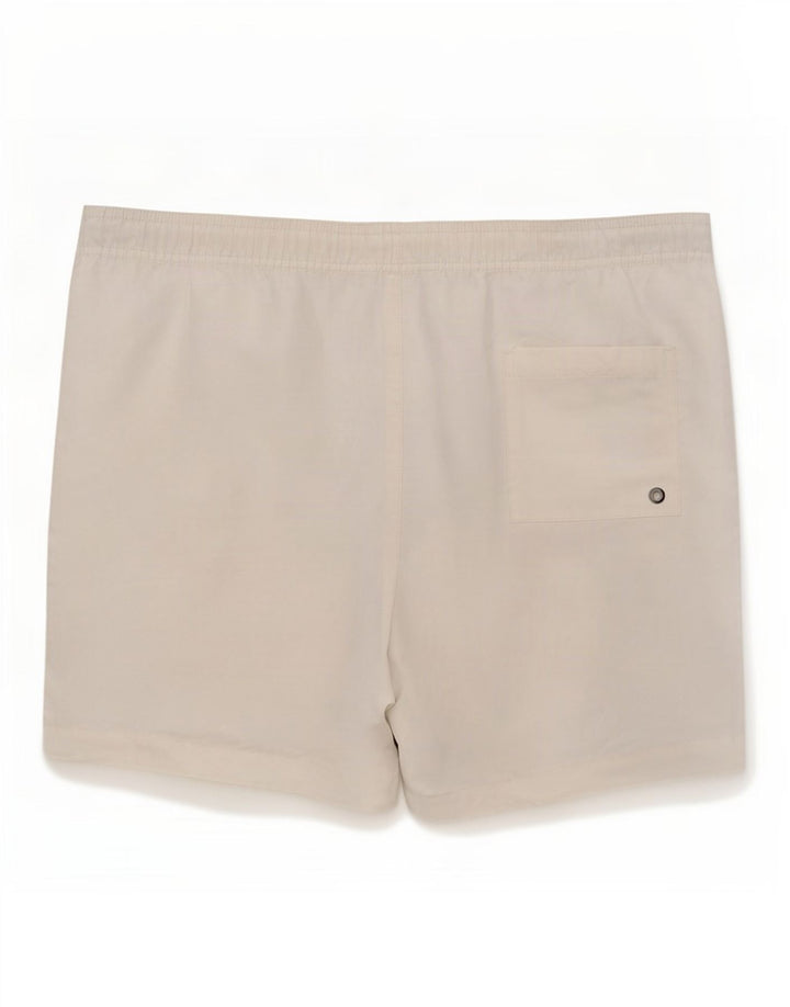 Calvin Klein Short de Bain Graphique Homme Blanc Moyen