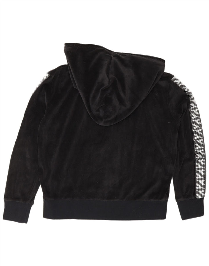 DIADORA Survêtement surdimensionné en velours pour femme UK 10 Small Noir