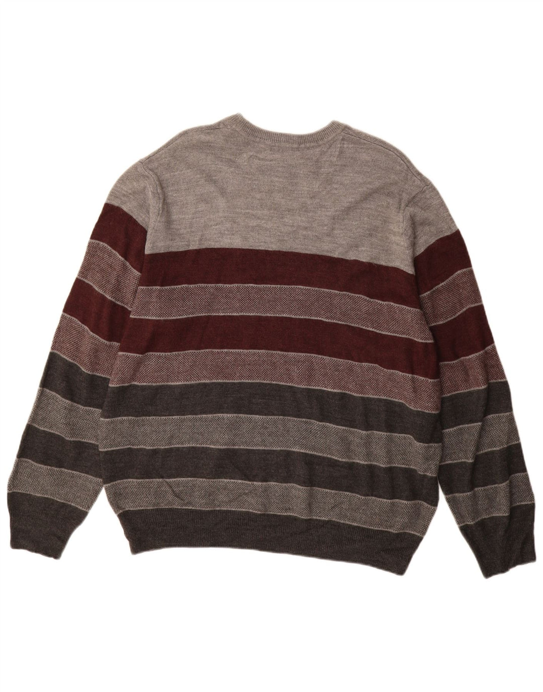 Dockers Pull Col Rond Homme XL Acrylique Rayé Multicolore