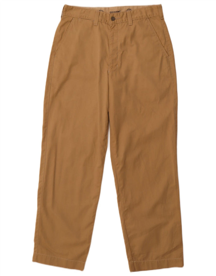 Dockers Pantalon Chino Droit Homme W30 L30 Beige Coton