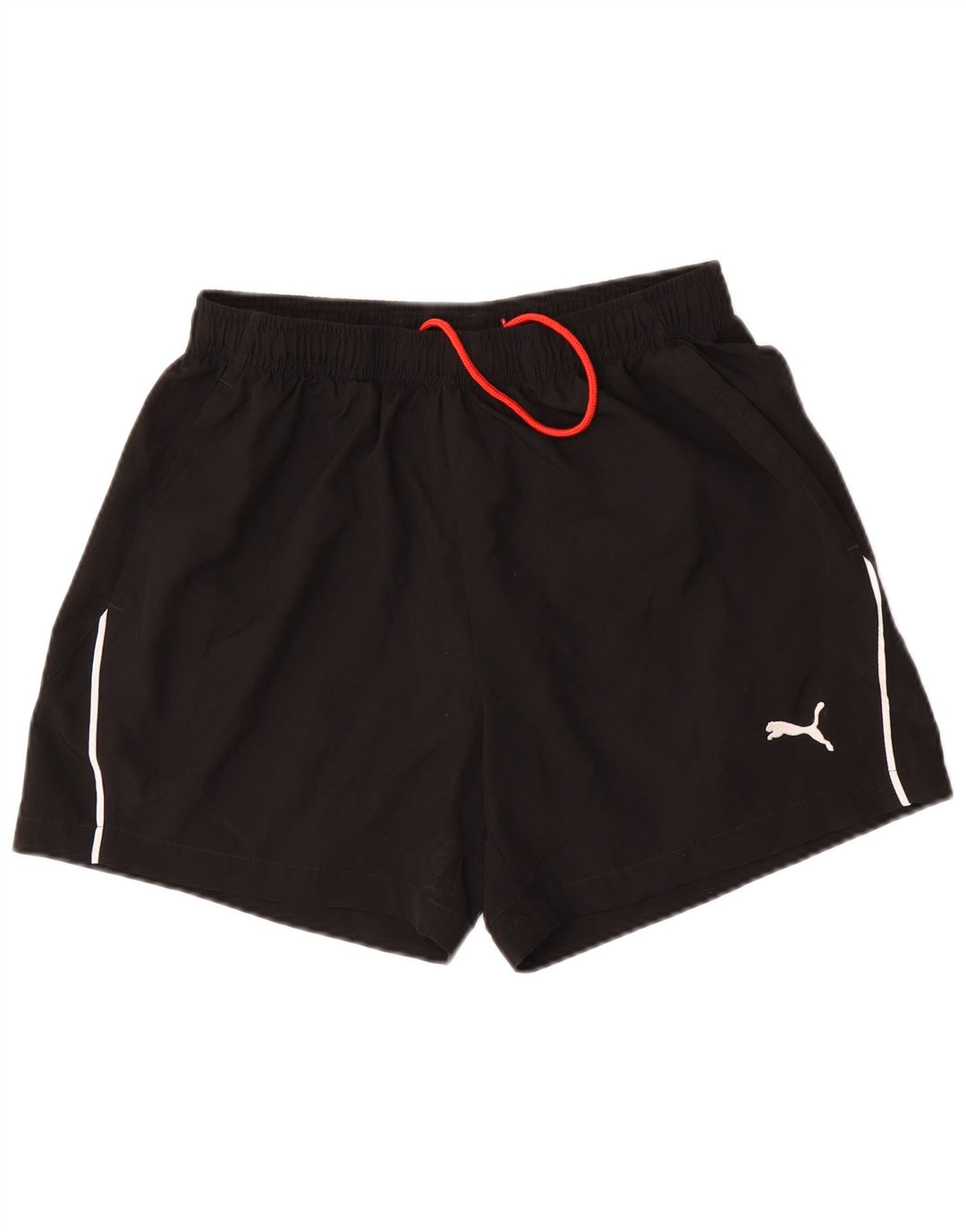 Puma Short de Sport Homme Noir Moyen Polyester