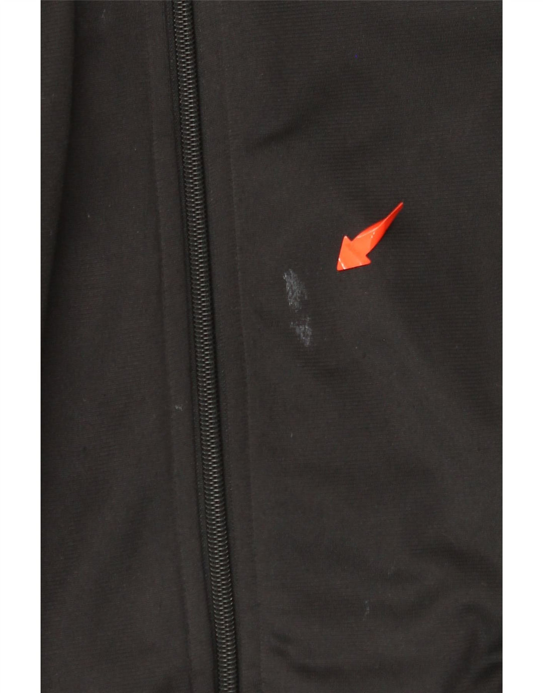 REEBOK Veste de Survêtement Graphique Homme Noir Moyen Polyester