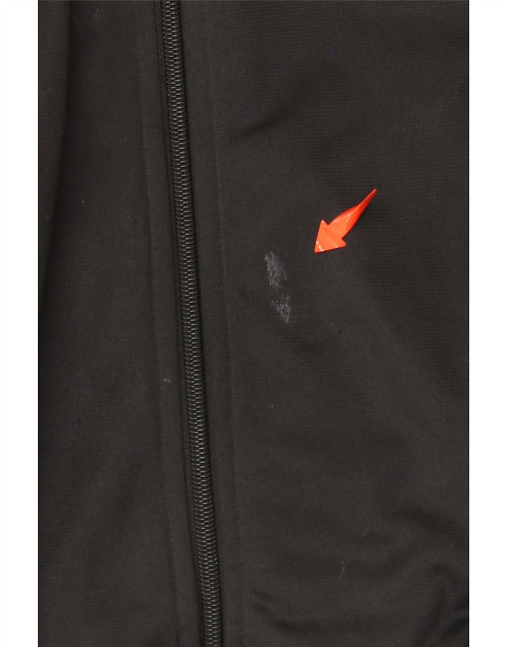 REEBOK Veste de Survêtement Graphique Homme Noir Moyen Polyester