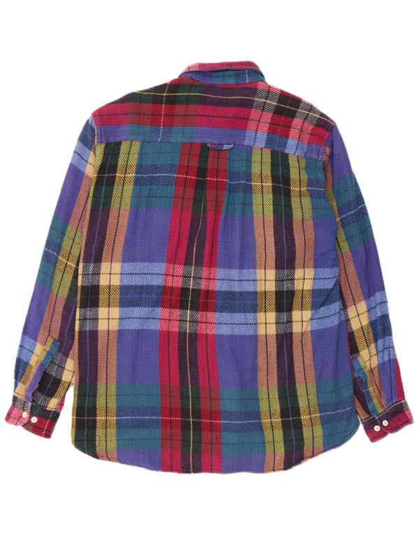 Chemise en flanelle pour hommes Junior.D XL à carreaux multicolores