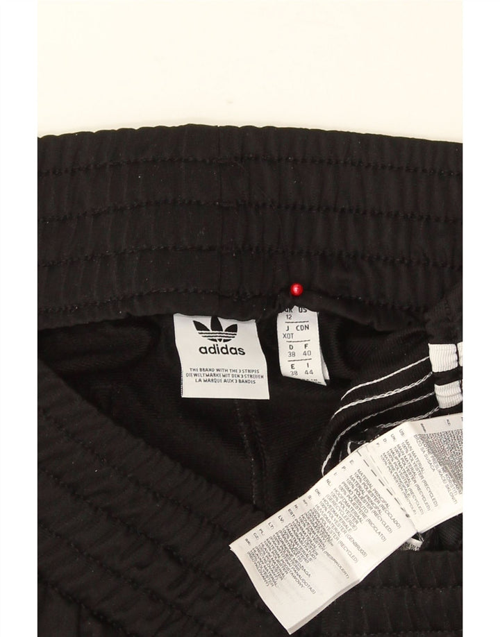 ADIDAS Short de sport pour femme UK 12 Medium Noir Polyester