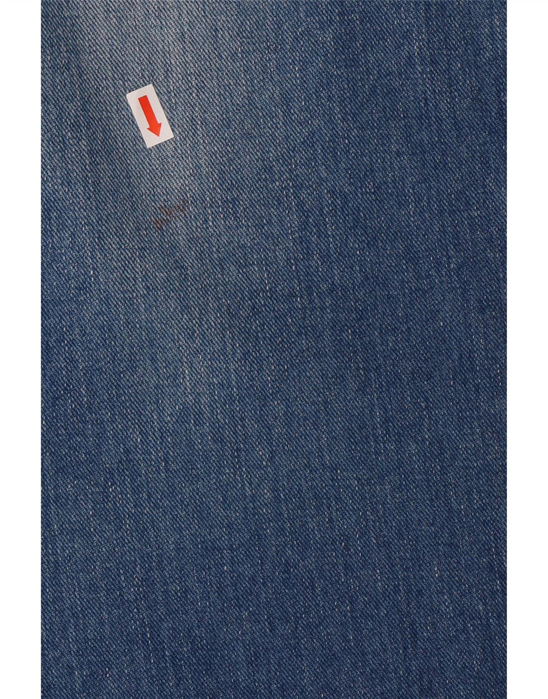 VINTAGE Jean fuselé femme W32 L31 coton bleu