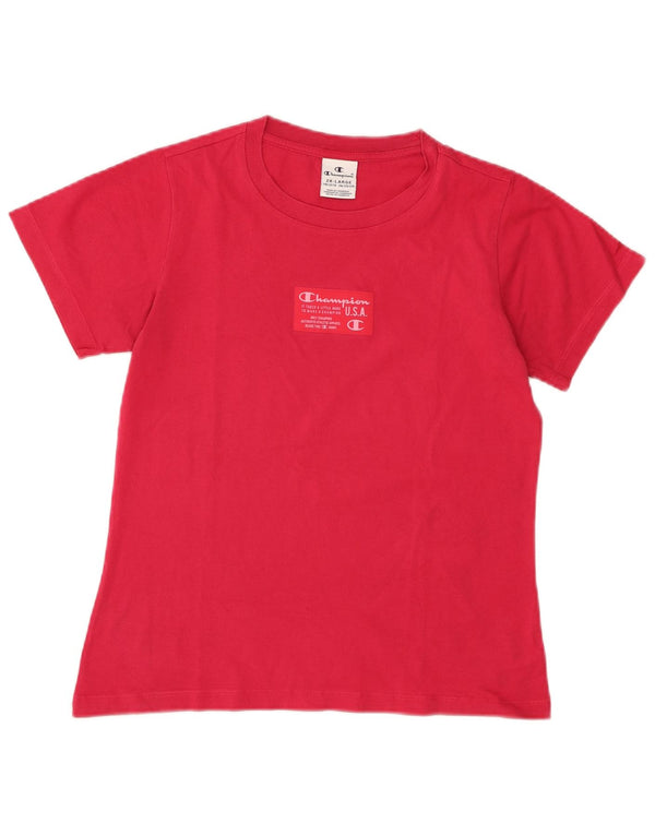 Champion T-Shirt Fille 15-16 Ans 2XL Rouge